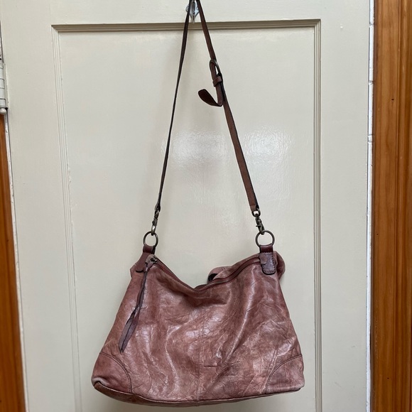 Barney’s New York leather cross body messenger bag - Picture 2 of 4